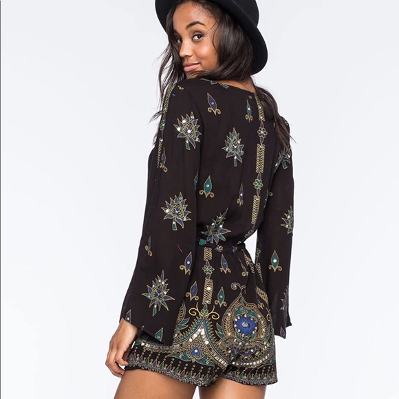 Anna Sui For O'Neill Harmon Beach Romper - Picture 3 of 9